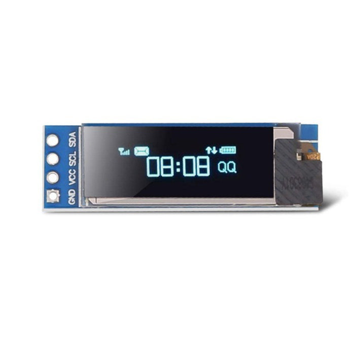 0.91インチ OLEDディスプレイ0.91インチ OLEDディスプレイ I2C SSD1306 OLED液晶ディスプレイ 128x32 3.3V~5V Arduino対応 ESP32対応 ESP8266対応 raspberry pi対応