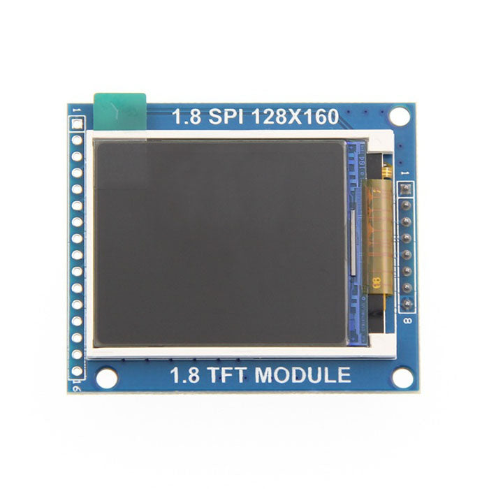 1.8 インチ ST7735S 解像度128x160 TFT LCDディスプレイ SPI タッチ付き 液晶ユニット Arduino RasberryPiなど対応