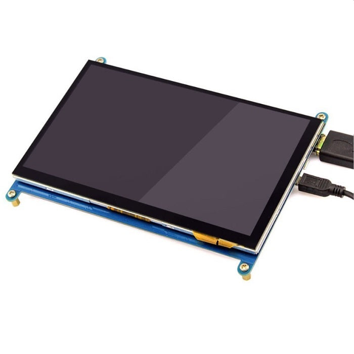7インチ タッチスクリーン付 小型 HDMI ラズベリーパイ用 LCDディスプレイタッチパネル モニター 領収書発行可能 ディスプレイ hdmi ディスプレイ モニター rasberry pi