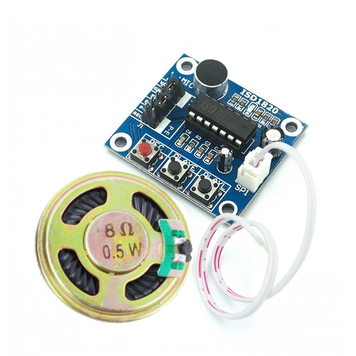 ISD1820 音声録音モジュール レコーダー 付き マイク付き スピーカー