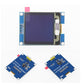 1.5インチ SSD1327 解像度128x128 OLEDディスプレイ128x128 LCDモジュールIIC I2C OLEDモジュール ディスプレイ Arduino RasberryPiなど対応