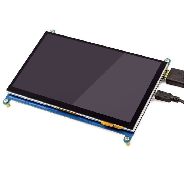 7インチ タッチスクリーン付 小型 HDMI ラズベリーパイ用 LCDディスプレイタッチパネル モニター 領収書発行可能 ディスプレイ hdmi　ディスプレイ モニター　rasberry pi